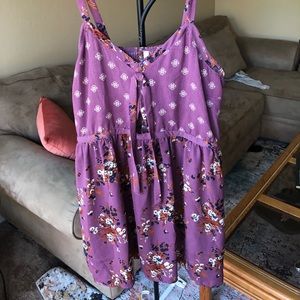Target Dress - purple floral